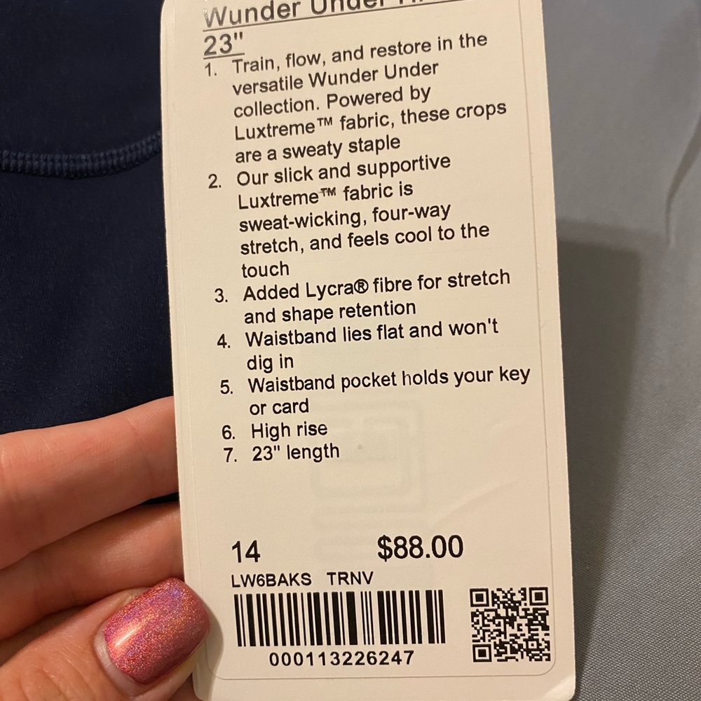 Women’s Lululemon leggings size 14